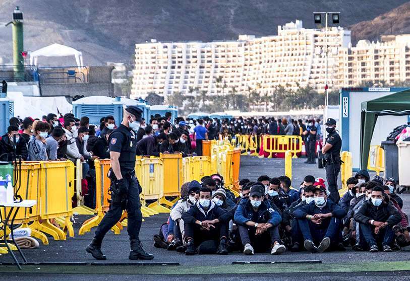 Migrantes en Canarias