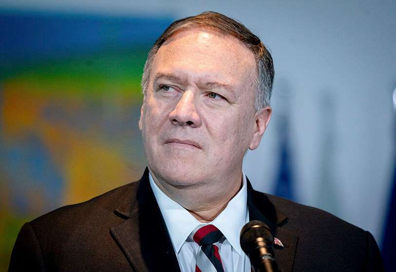 Mike Pompeo, secretario de Estado de los Estados Unidos. El Gobierno estadounidense dijo el lunes que ya no considera que los asentamientos israelíes en Cisjordania sean incompatibles con el derecho internacional
