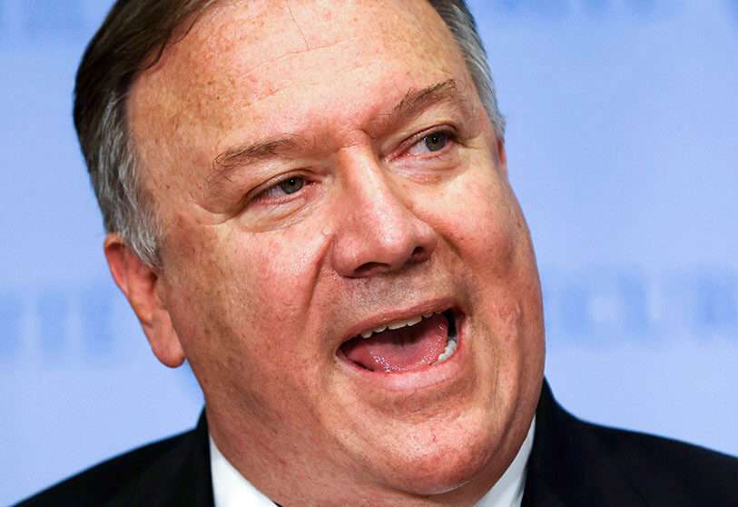 AFP/MIKE SEGAR - Mike Pompeo, secretario de Estado de Estados Unidos