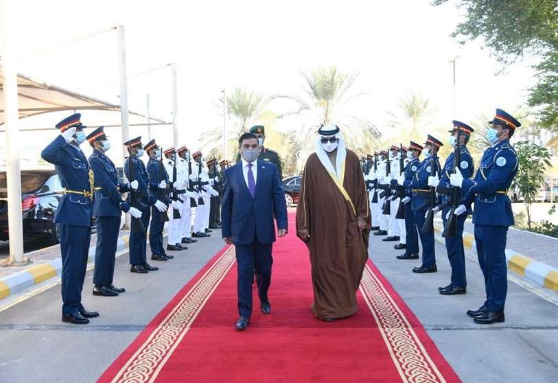 Atalayar_Ministro iraquí y emiratí defensa