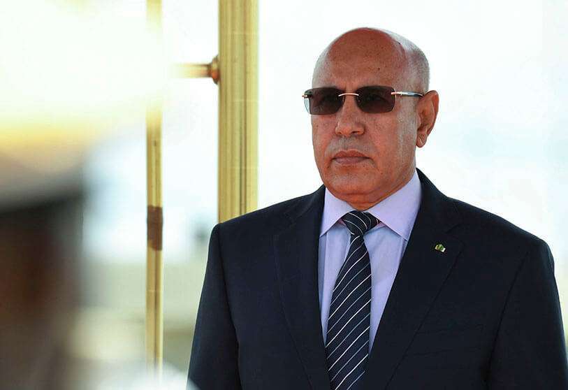 El presidente de Mauritania, Mohamed Ould Ghazouani