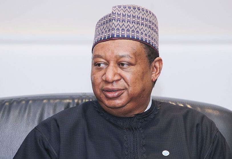 El secretario general de la OPEP Mohammed Sanusi Barkindo