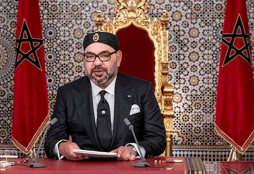 El rey de Marruecos, Mohamed VI