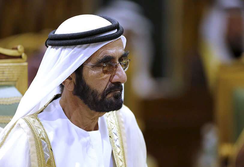 El jeque Mohammed bin Rashid al-Maktoum