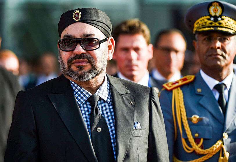 El rey Mohammed VI