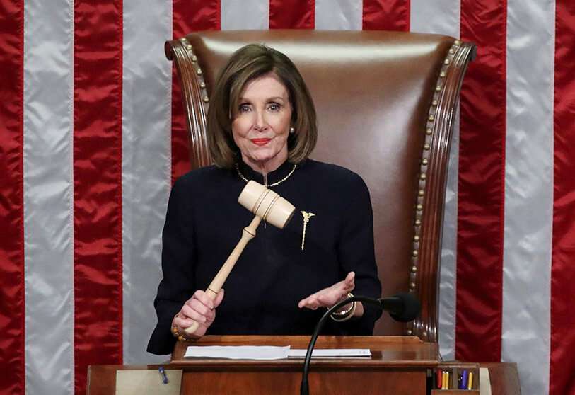 La presidenta de la Cámara de Representantes de Estados Unidos, Nancy Pelosi (D-CA), ha sido una de las voces más críticas con Trump; el presidente ha respondido con severos ataques