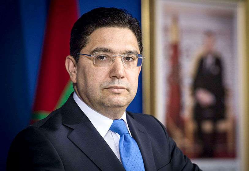 El ministro de Asuntos Exteriores de Marruecos Nasser Bourita