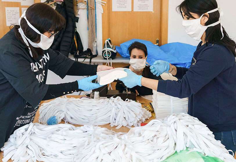 Niño en un hospital