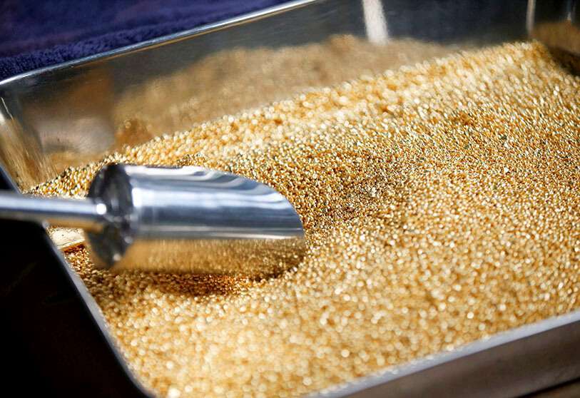 Oro en grano