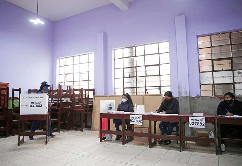 Centro de votación Perú