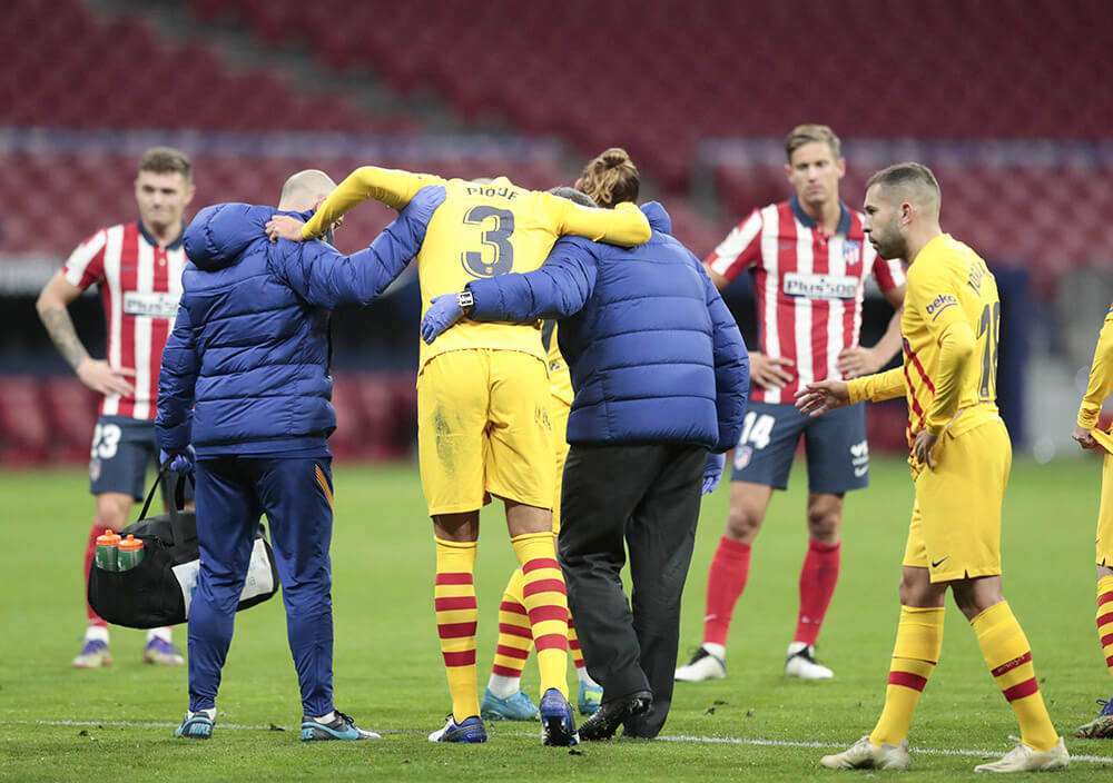 Piqué lesionado