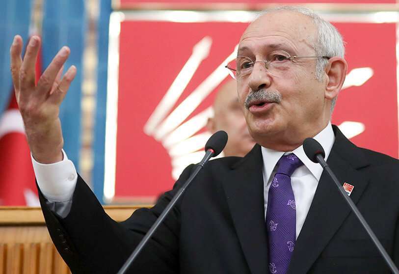 El presidente del Partido Popular Republicano (CHP), Kemal Kilicdaroglu
