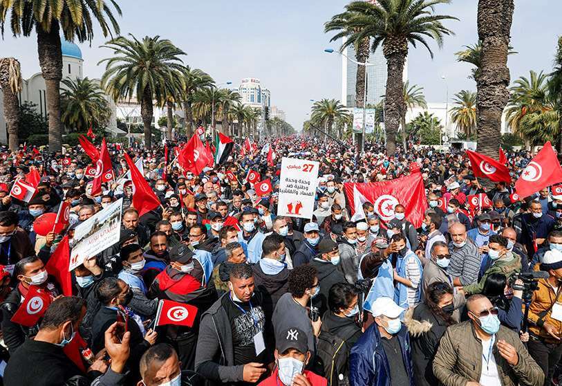 atalayar-manifestacion-tunez-simpatizantes-ennahda