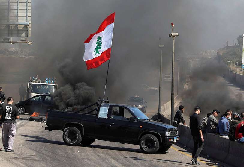 Atalayar_Protestas Libano