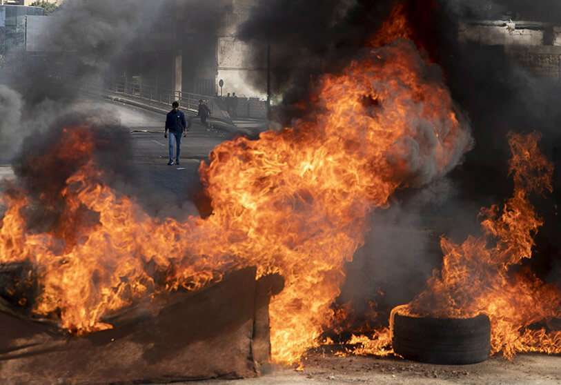 Atalayar_Protestas Libano