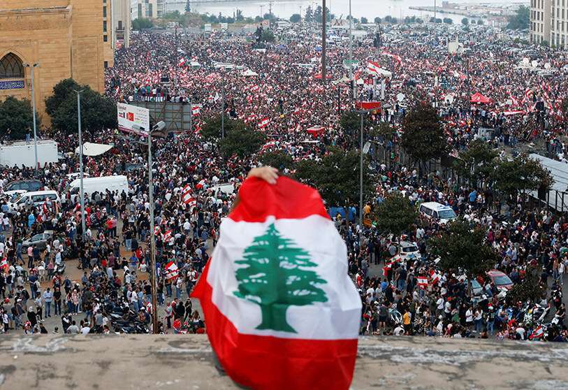 Atalayar_Protestas Libano