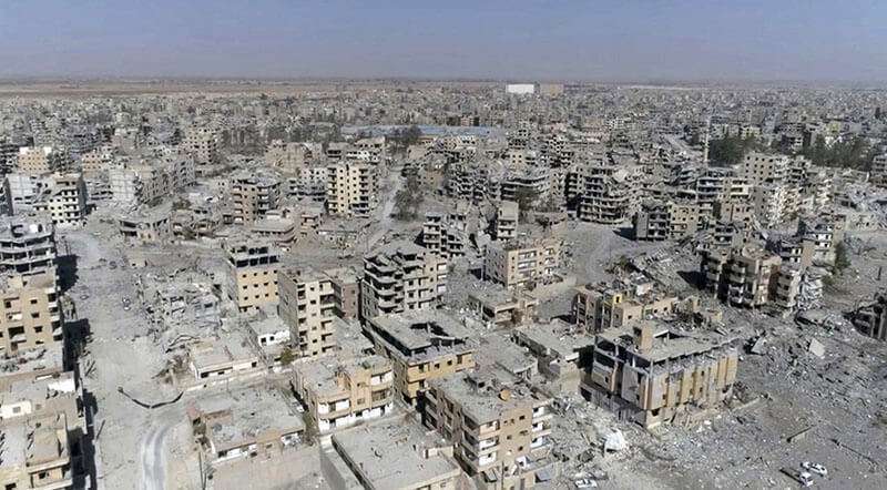 Foto de archivo de la ciudad siria de Raqqa