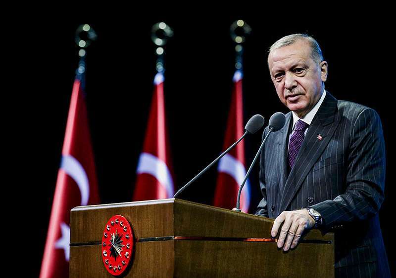 El presidente de Turquía, Recep Tayyip Erdogan, durante un evento en Ankara, Turquía, el martes 6 de octubre de 2020