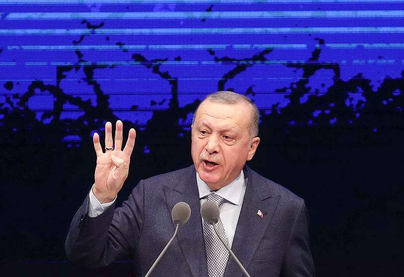El presidente turco Recep Tayyip Erdogan