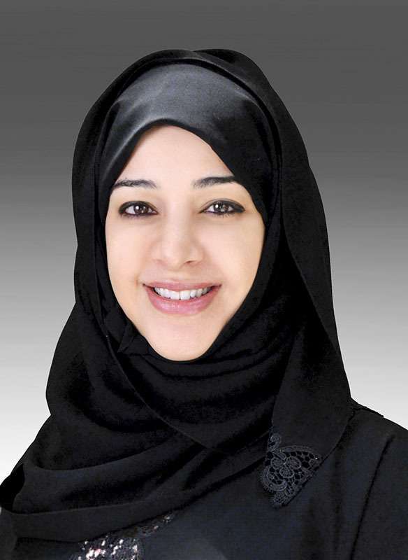 Reem bint Ibrahim al-Hashemy, ministra de Estado para la Cooperación Internacional, de Emiratos Árabes Unidos