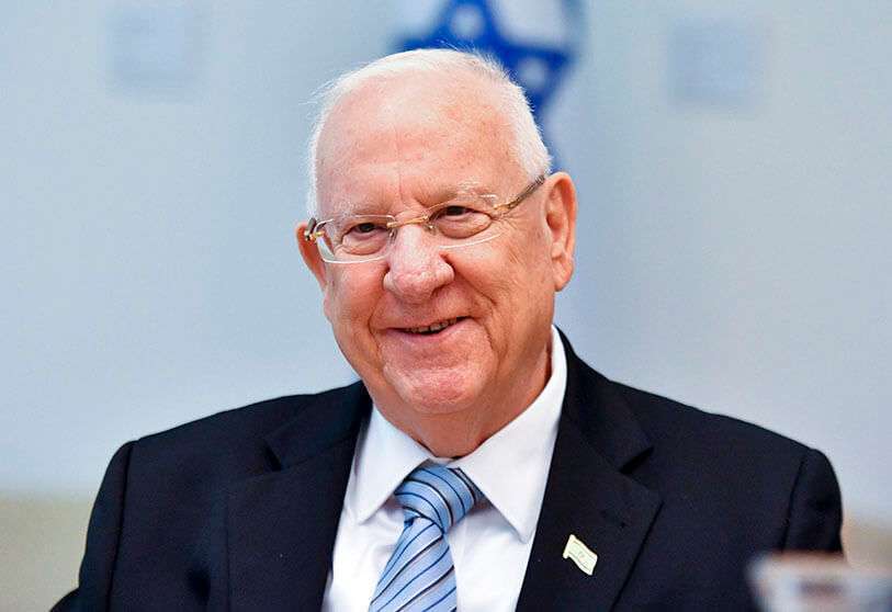 El presidente de Israel Reuven Rivlin