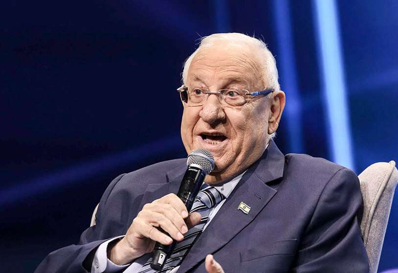 El presidente israelí, Reuven Rivlin