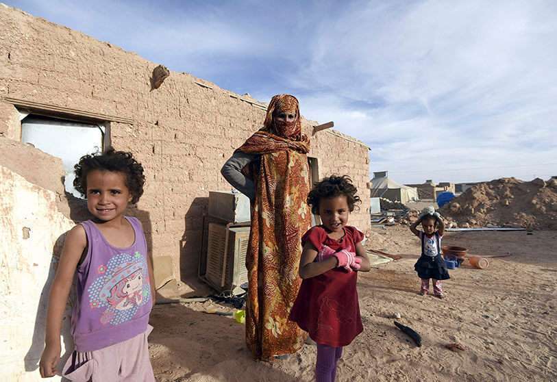 AFP/FAROUK BATICHE - Camp de réfugiés de Smara dans la province algérienne de Tindouf