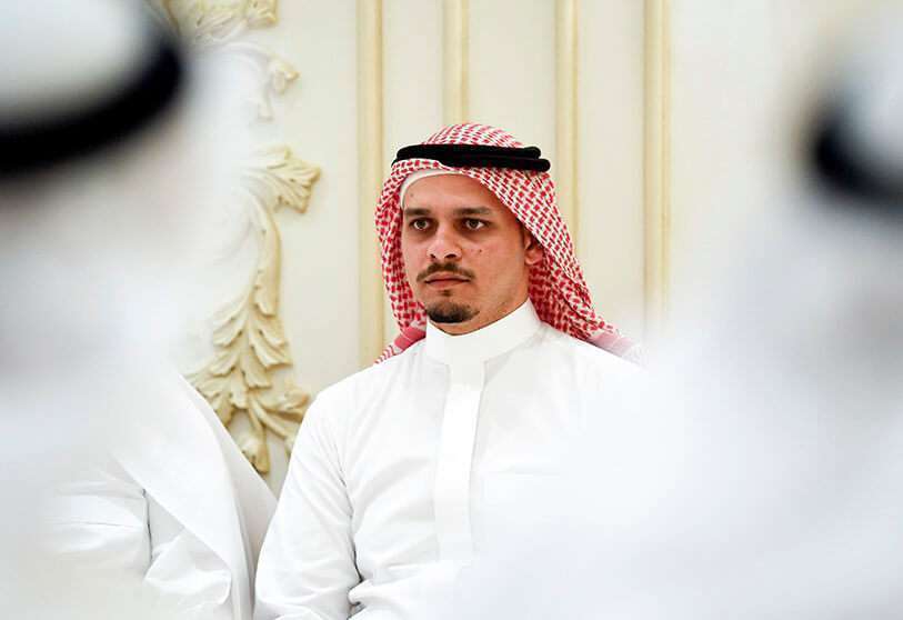 Photo d'archive de Salah Khashoggi, fils du journaliste saoudien assassiné Jamal Khashoggi