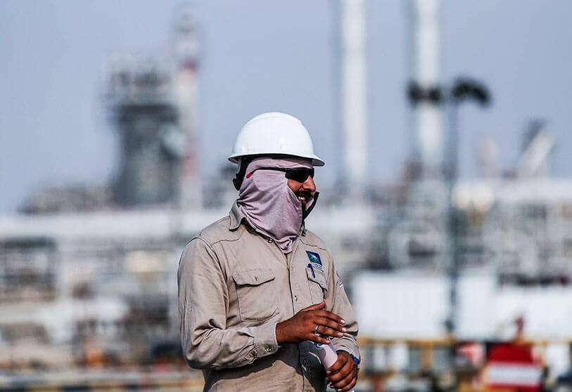 Instalación petrolera de Saudi Aramco en Abqaiq, Arabia Saudí