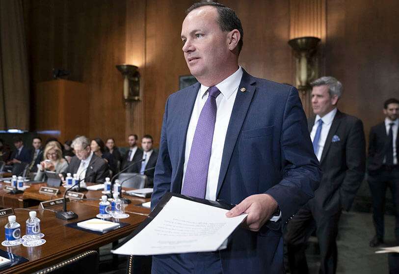 El senador Mike Lee, republicano de Utah, miembro del Comité Judicial del Senado, ha anunciado que votará a favor de limitar el poder presidencial en lo relativo a Irán