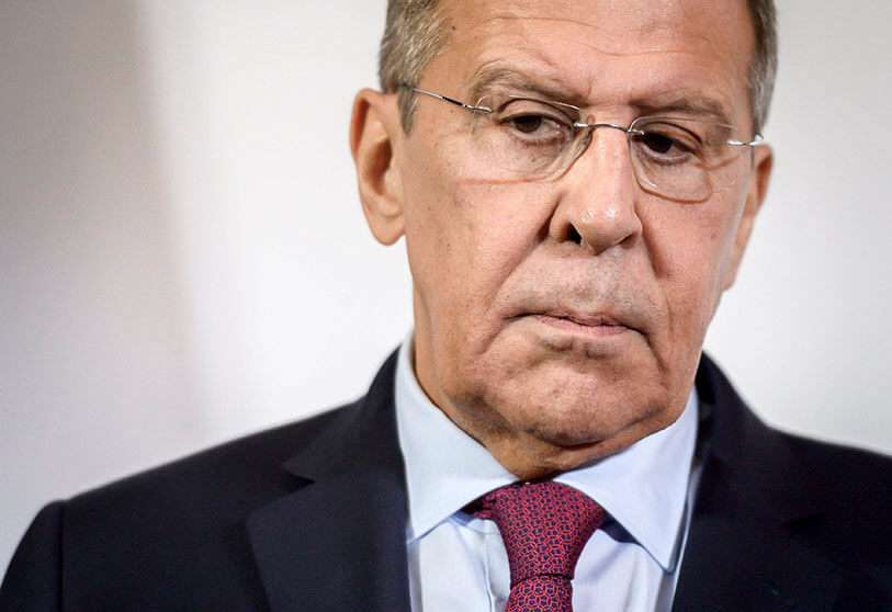 El ministro de Asuntos Exteriores de Rusia, Serguei Lavrov