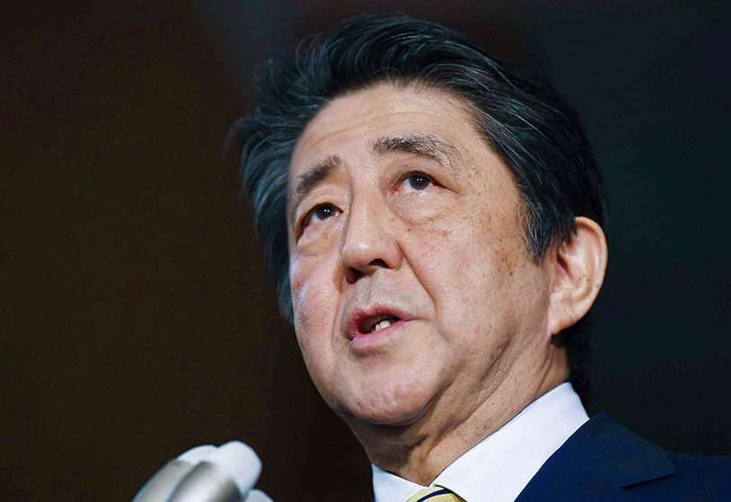 El primer ministro de Japón, Shinzo Abe