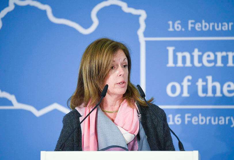 La representante especial Adjunta del secretario general de Naciones Unidas para Asuntos Políticos en Libia, Misión de Apoyo de las Naciones Unidas en Libia (UNSMIL), Stephanie Williams