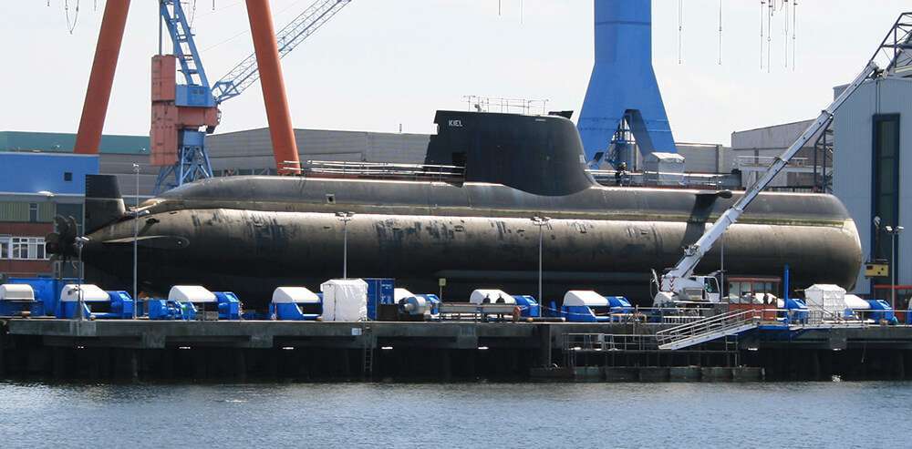 Submarino griego S-120 Papanikolis (tipo 214)