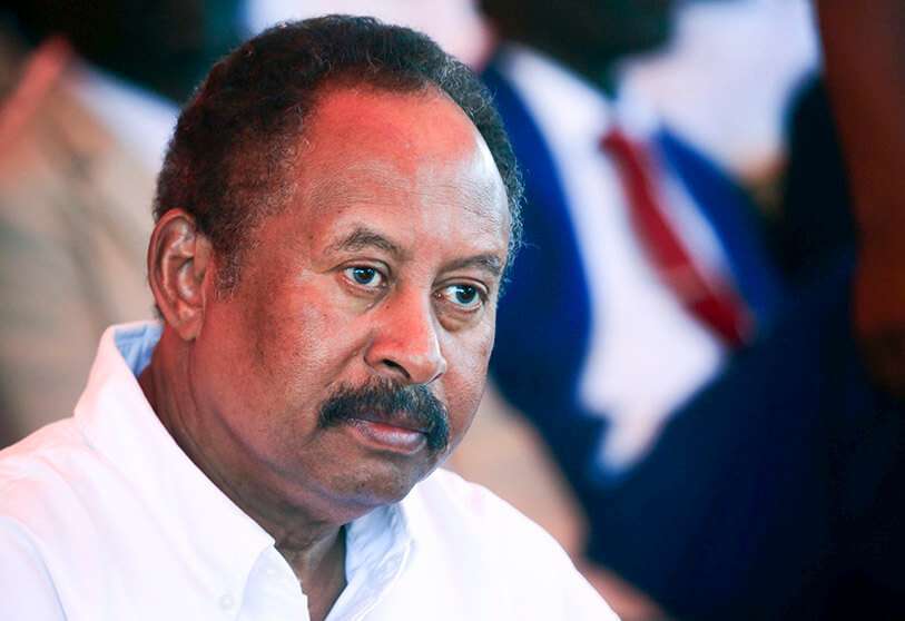 El primer ministro de Sudán, Abdalla Hamdok