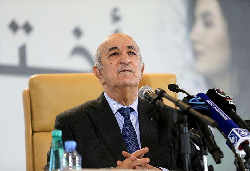 Tebboune, jefe de Estado argelino