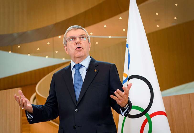 El presidente del Comité Olímpico Internacional (COI), Thomas Bach