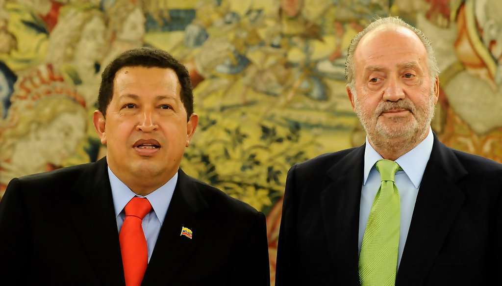 Hugo Chávez Juan Carlos I