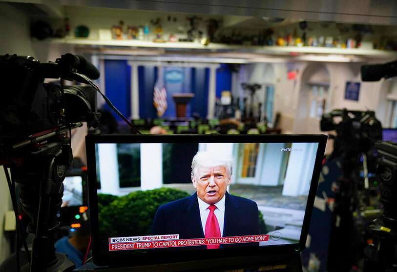 Atalayar_Trump discuso asalto