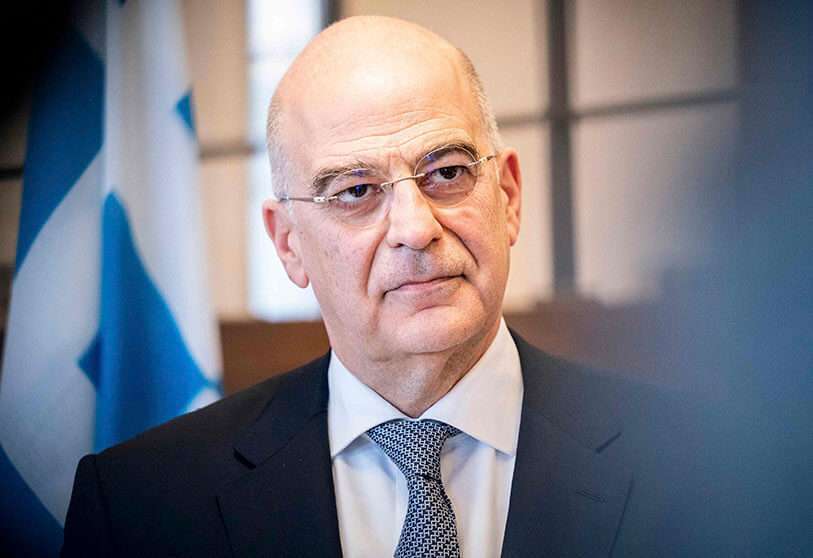 El ministro de Asuntos Exteriores de Grecia, Nikos Dendias