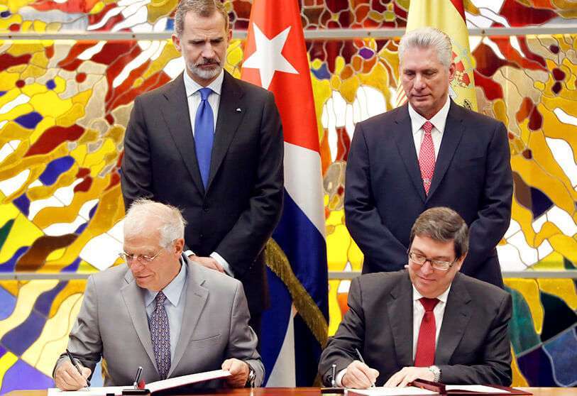Atalayar_Visita Estado Cuba_Firma acuerdos.