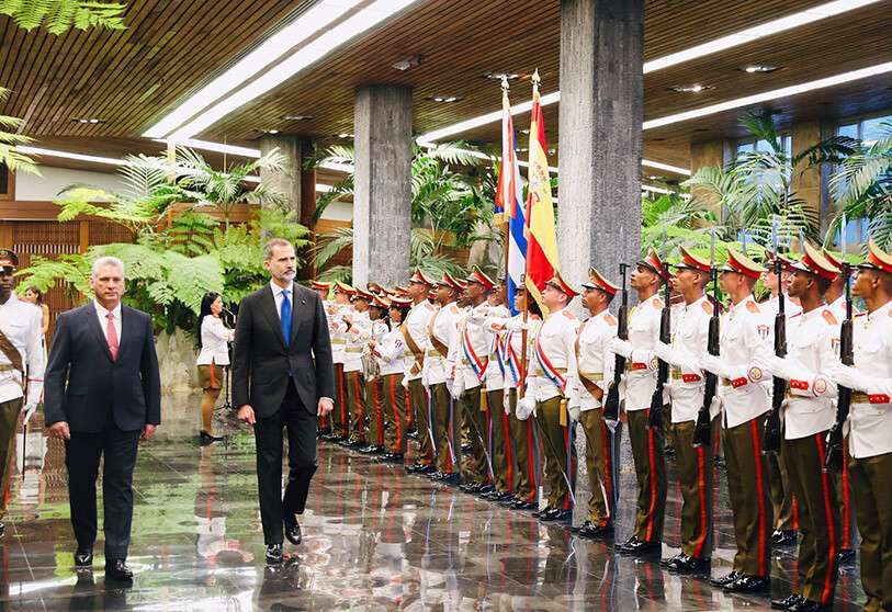 Atalayar_Visita Estado España a Cuba_Miguel Díaz-Canel_Rey Felipe VI