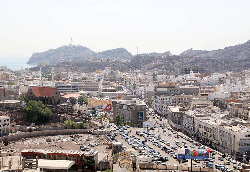 Ciudad portuaria de Adén, núcleo del STC