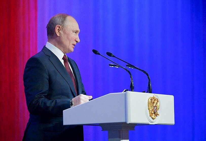 El presidente de Rusia, Vladimir Putin