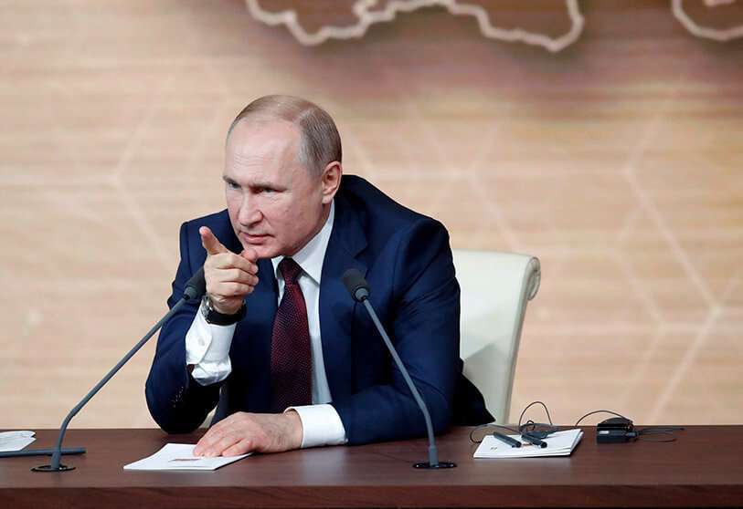El presidente de Rusia, Vladimir Putin