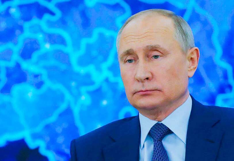 Vladimir Putin, presidente de Rusia
