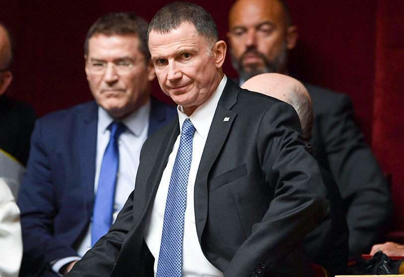 Fotografía de archivo del expresidente del parlamento israelí (Knesset), Yuli Edelstein