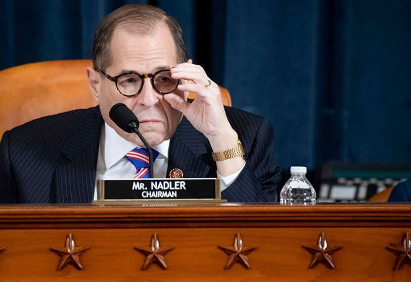 El presidente del Comité Judicial de la Cámara de Representantes, Jerrold Nadler
