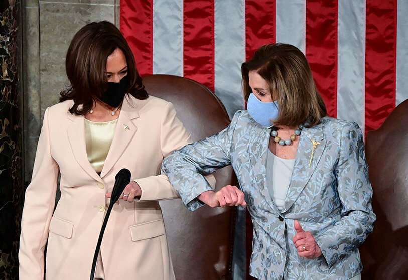 Harris y Pelosi