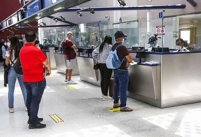 El aeropuerto internacional Mohammed V de Casablanca, Marruecos PHOTO/AP